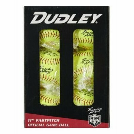 SPALDING SPORTS DIV RUSSELL 6Pk 11"Thunder Softball 4A144R6